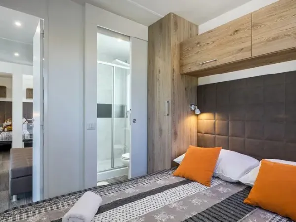 Camera matrimoniale della zona Roan Premium.