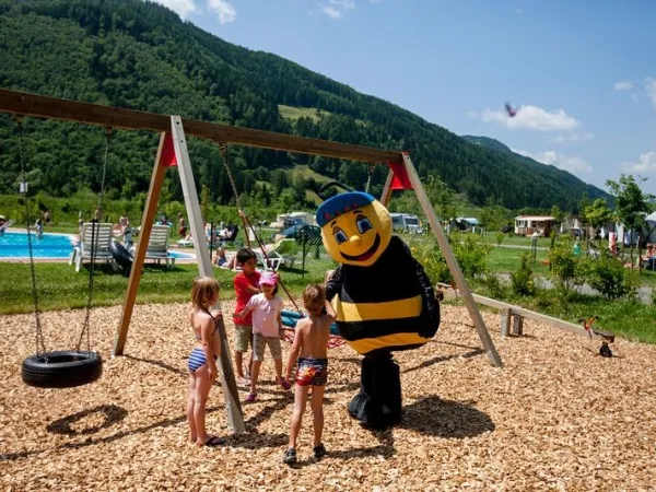 Parco giochi del campeggio Roan Bella Austria.