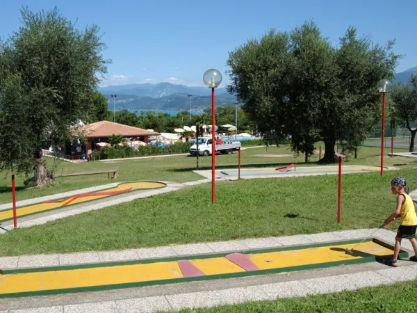 Minigolf al campeggio Roan Delle Rose.