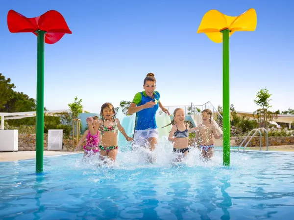 Piscina per bambini al Roan camping Krk Camping Resort.