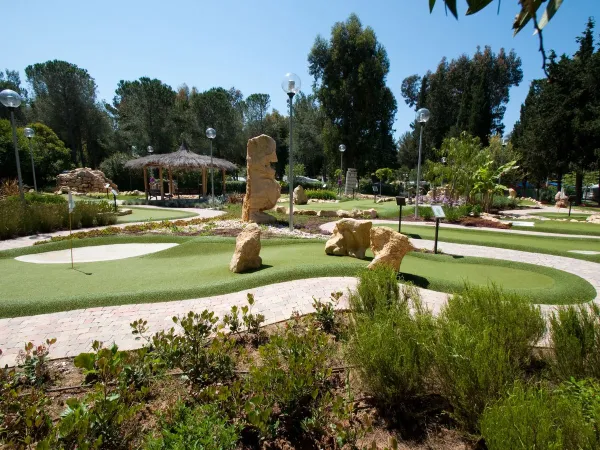 Minigolf al campeggio Roan Le Capanne.