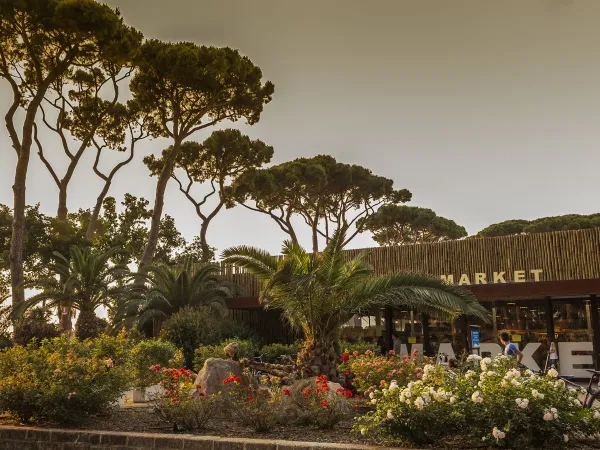 Supermercato presso il campeggio Roan hu Park Albatros village.