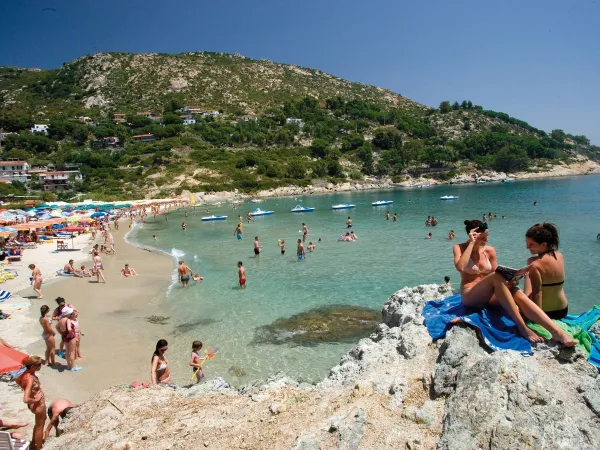 Spiaggia vicina al Roan camping Park Albatros.