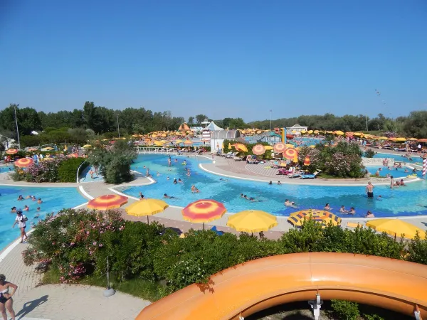 Complesso di piscine del campeggio Roan Pra'delle Torri.