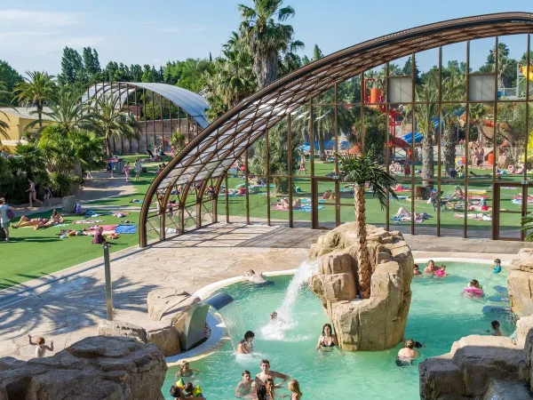 La piscina per bambini del campeggio Roan La Sirène.