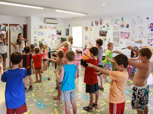 Animazione per bambini al campeggio Roan La Chapelle.