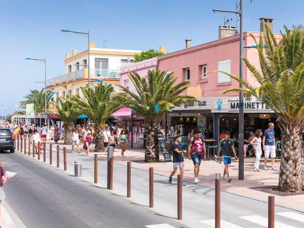 Strada nella città di Perpignan.