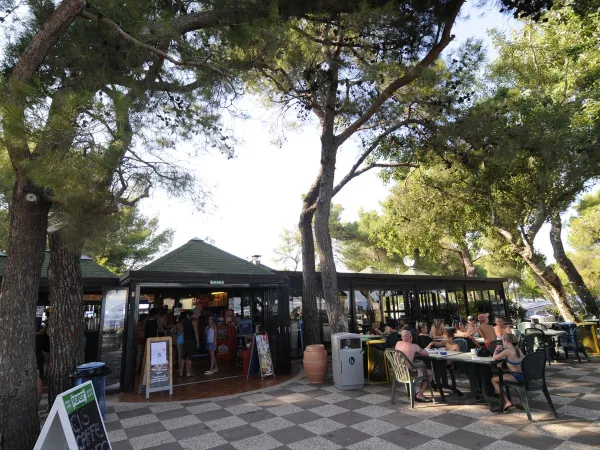 Ristorante del campeggio Roan Turistico.