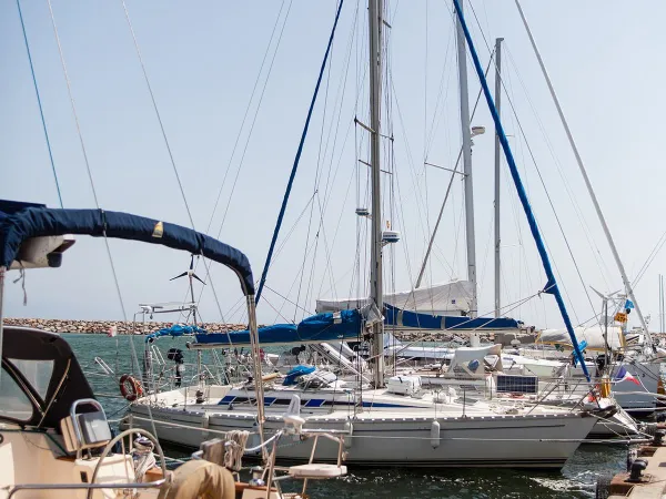 Porticciolo del campeggio Roan Méditerranée.