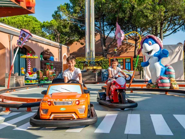 Mini car al campeggio Roan Union Lido Mare.