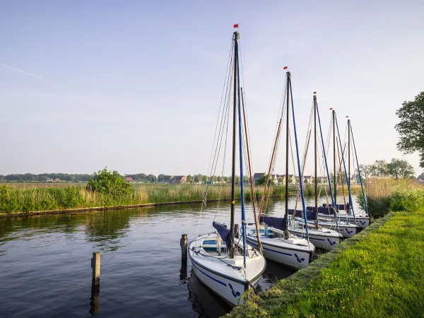 Piazzola per barche vicino al campeggio Roan Marvilla Parks Friese Meren.