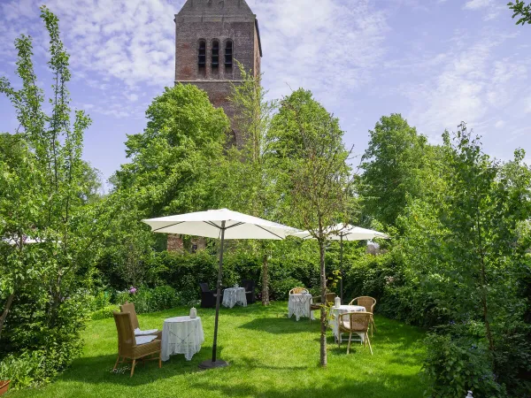 Il giardino del tè a Wijckel presso il campeggio Roan Marvilla Parks Friese Meren.