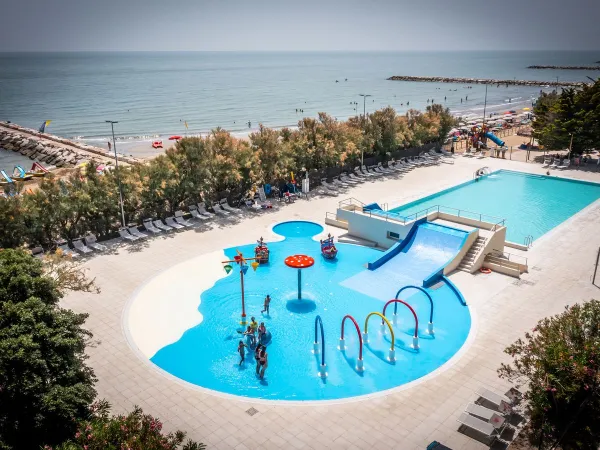 Piscina per bambini al campeggio Roan San Francesco.