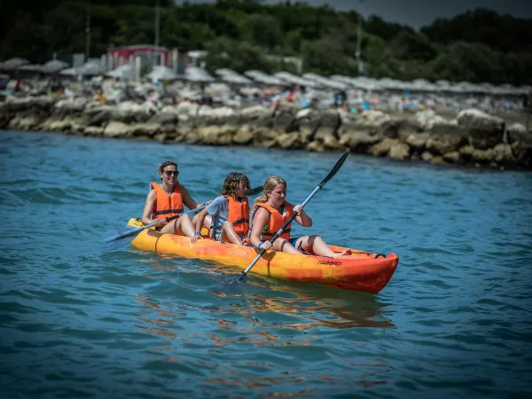 Canoa vicino a San Francesco.