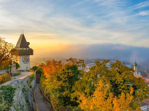 La città di Graz vicino al campeggio Roan Bella Austria.