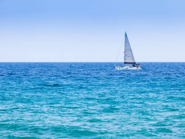 Vela vicino al campeggio Roan di Bella Terra.