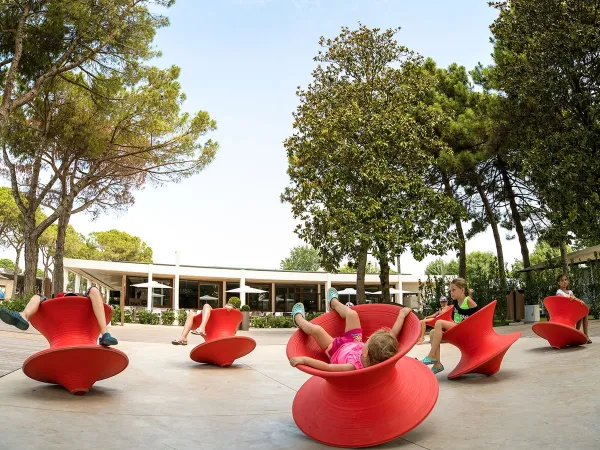 Oggetto di pedaggio per i bambini al campeggio Roan Marina Di Venezia.