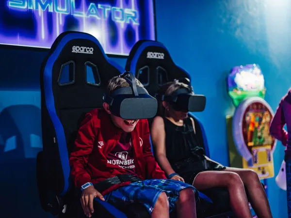 La realtà virtuale è un incantesimo nel campeggio Roan Mediterraneo.