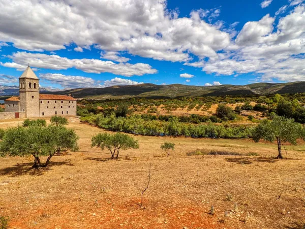 dintorni allungati vicino al Roan camping Karin.