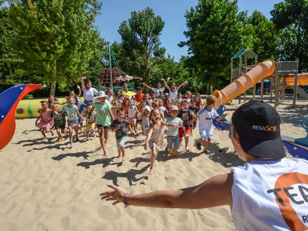 Divertimento al campeggio Roan Le Vieux Port.