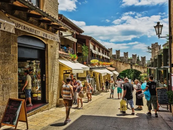 Immagine atmosferica di San Marino.