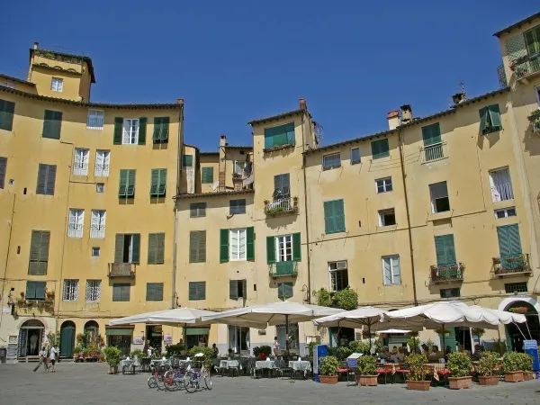 La città di Lucca.