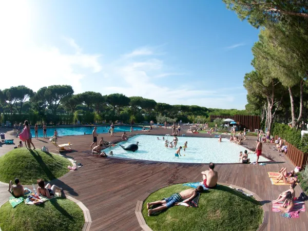 piscina per bambini del campeggio Orbetello.