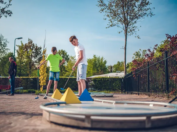 Minigolf al Roan camping Ackersate.