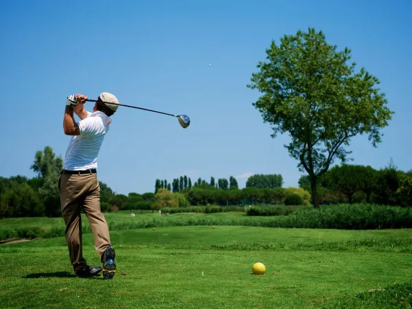 Golf al campeggio Roan Le Vieux Port.