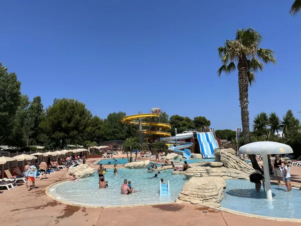 Il parco balneare del campeggio Roan de Canet.