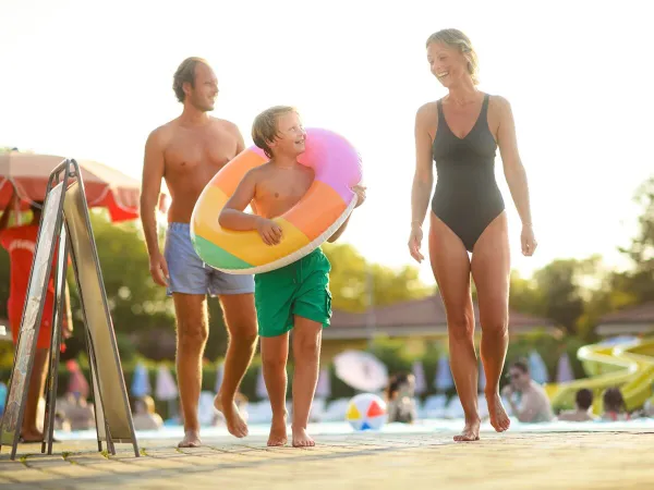 Divertimento in famiglia al campeggio Roan di Sant Angelo.