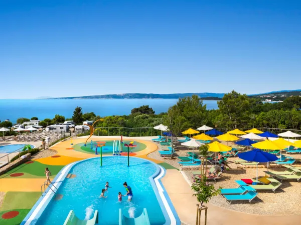 Piscine per bambini al Roan camping Krk Camping Resort.