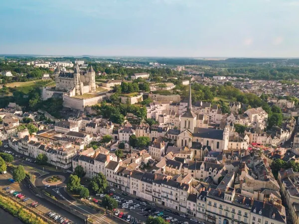 Saumur storica, vicino al campeggio Roan Domaine de la Brèche.