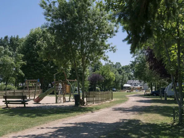 Sentiero escursionistico del campeggio Roan Domaine de la Brèche.