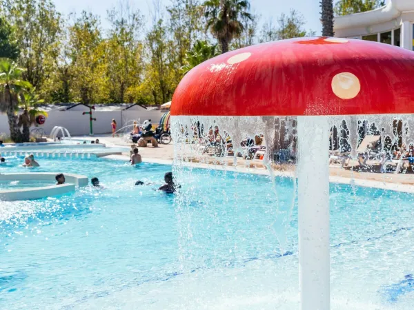 Piscina per bambini al campeggio Roan Club Napoléon.