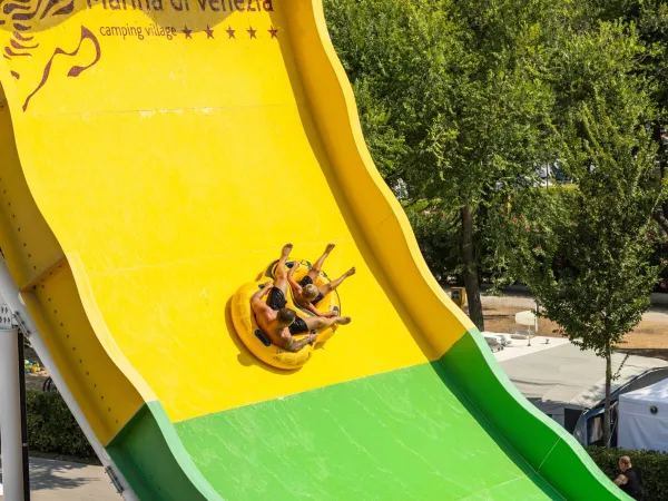 Scivolo halfpipe al campeggio Roan Marina Di Venezia.