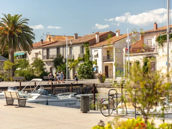 Quartiere di Vias Plage vicino al Roan camping Méditerranée Plage.