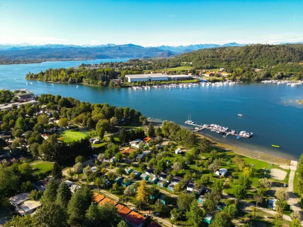 Panoramica del campeggio Roan Lido Verbano.