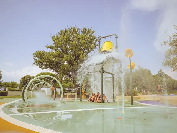 Parco giochi acquatico al campeggio Roan Polari.