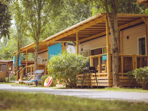 Sistemazione Premium Lounge al Roan camping Altomincio.