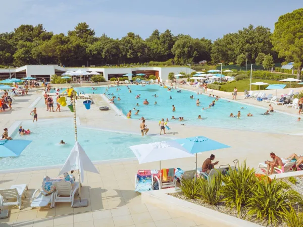 Complesso di piscine del campeggio Roan Stella Maris.