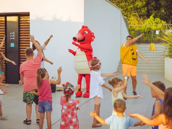 Animazione per bambini al campeggio Roan Stella Maris.