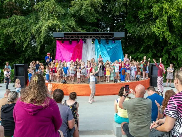 Mini discoteca al campeggio Roan hu Birkelt village.