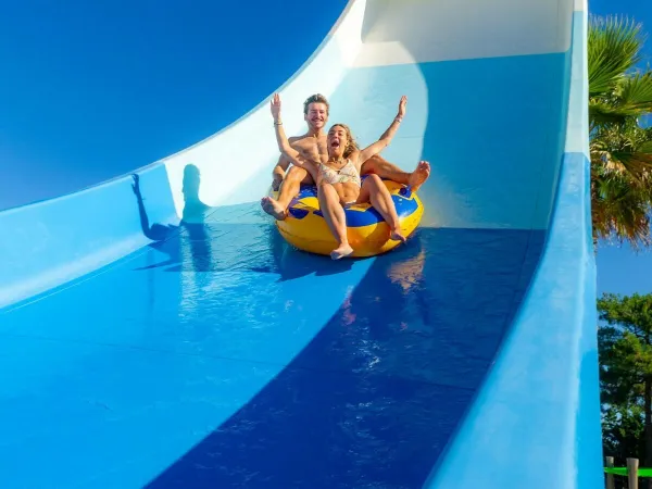 Scivolo spettacolare al campeggio Roan Atlantic Club Montalivet.