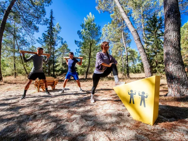 Bootcamp presso il campeggio Roan di Zaton.