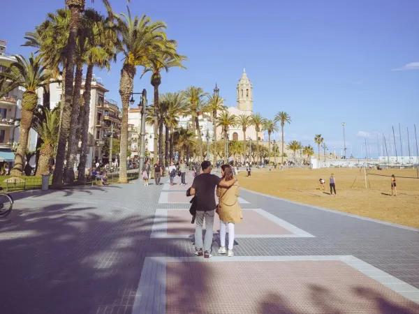 Immagine d'atmosfera di Sitges.