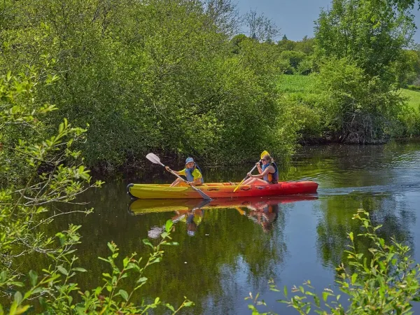 Canoa al campeggio Roan Le Ty Nadan