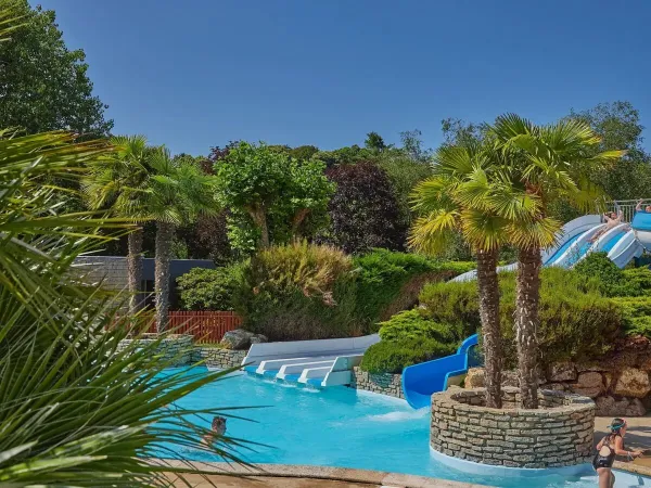 Piscina per bambini al Roan Camping Le Ty Nadan