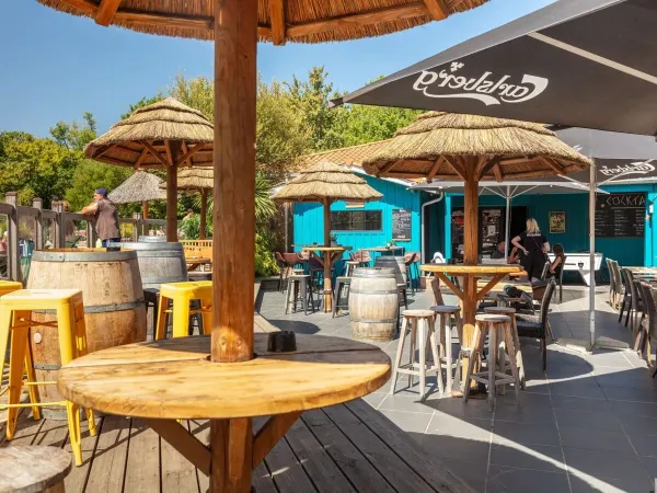 Accogliente bar del Roan camping Mayotte Vacances.