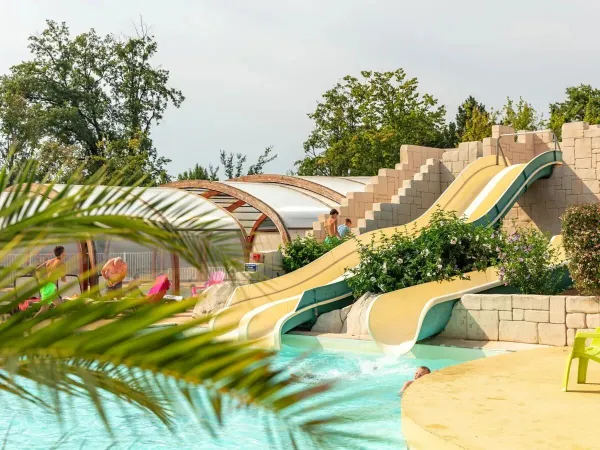 Acquascivoli al Roan camping Château de Fonrives.